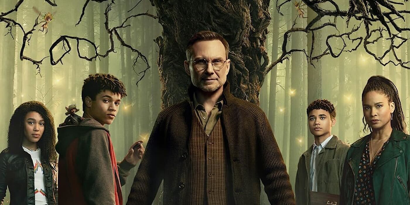 Spiderwick Chronicles poster cropped with Christian Slater and cast