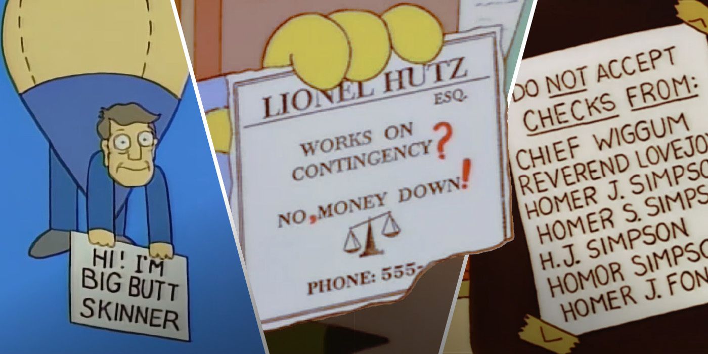 The 15 All Time Best Background Gags In The Simpsons
