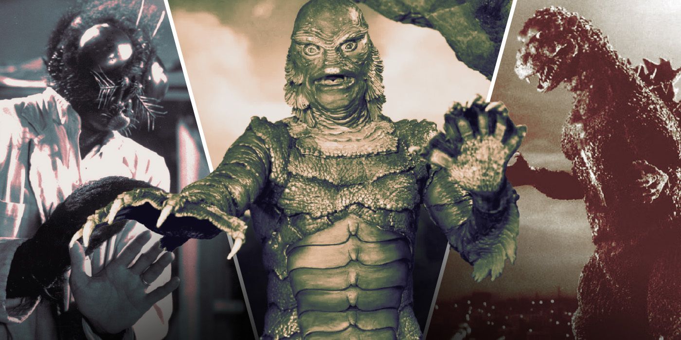 The Fly, The Creature from the Black Lagoon, Godzilla