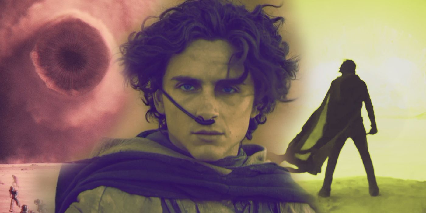 A custom image of Timothee Chalamet as Paul in Dune