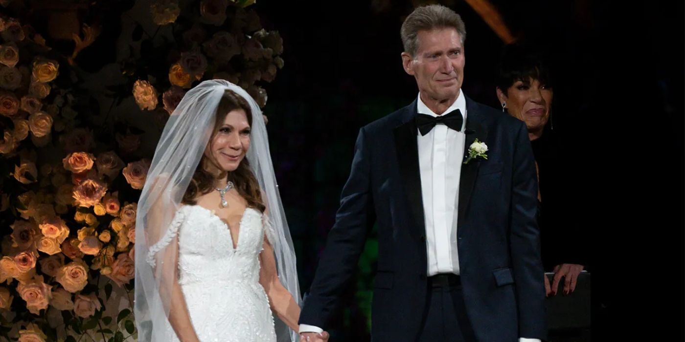 The Golden Bachelor couple getting married (Gerry Turner and Theresa Nist are now divorced)-1