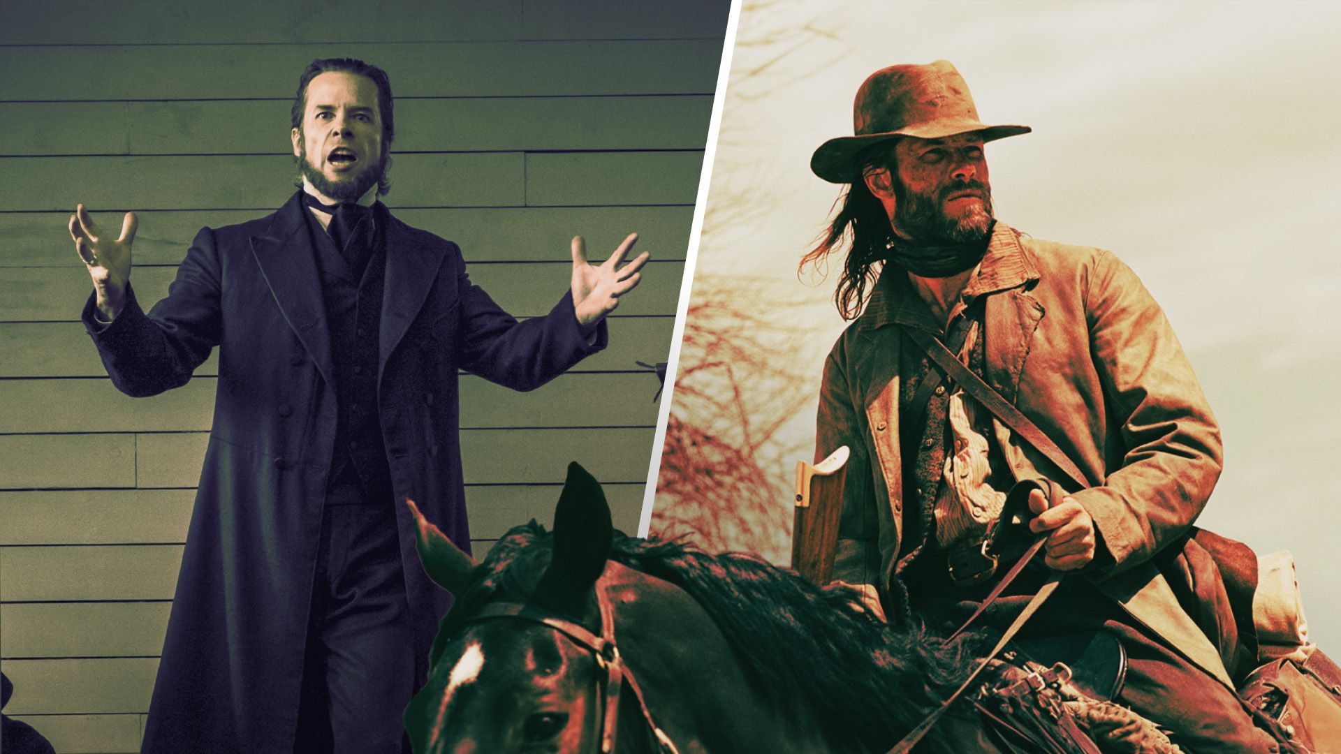 Guy Pearce in Brimstone and The Proposition