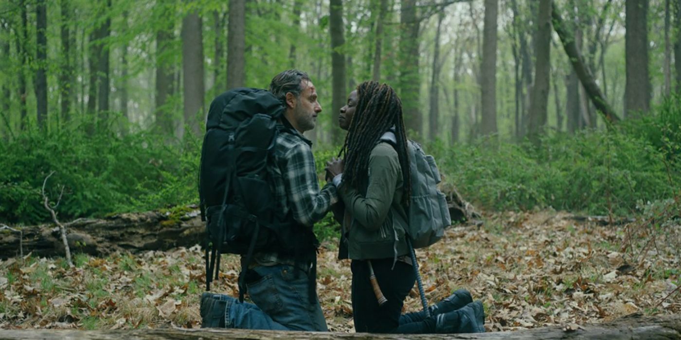 walking dead the ones who live rick michonne proposal