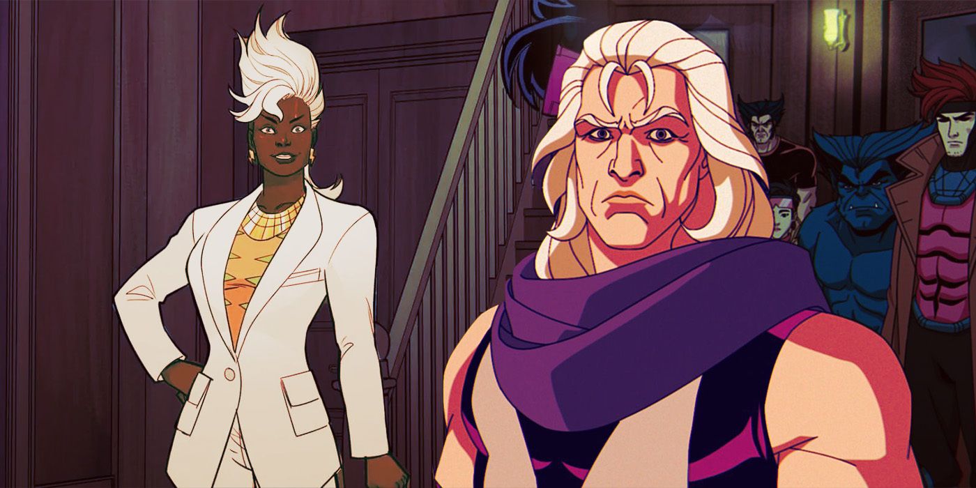 Storm and Magneto in X-Men '97