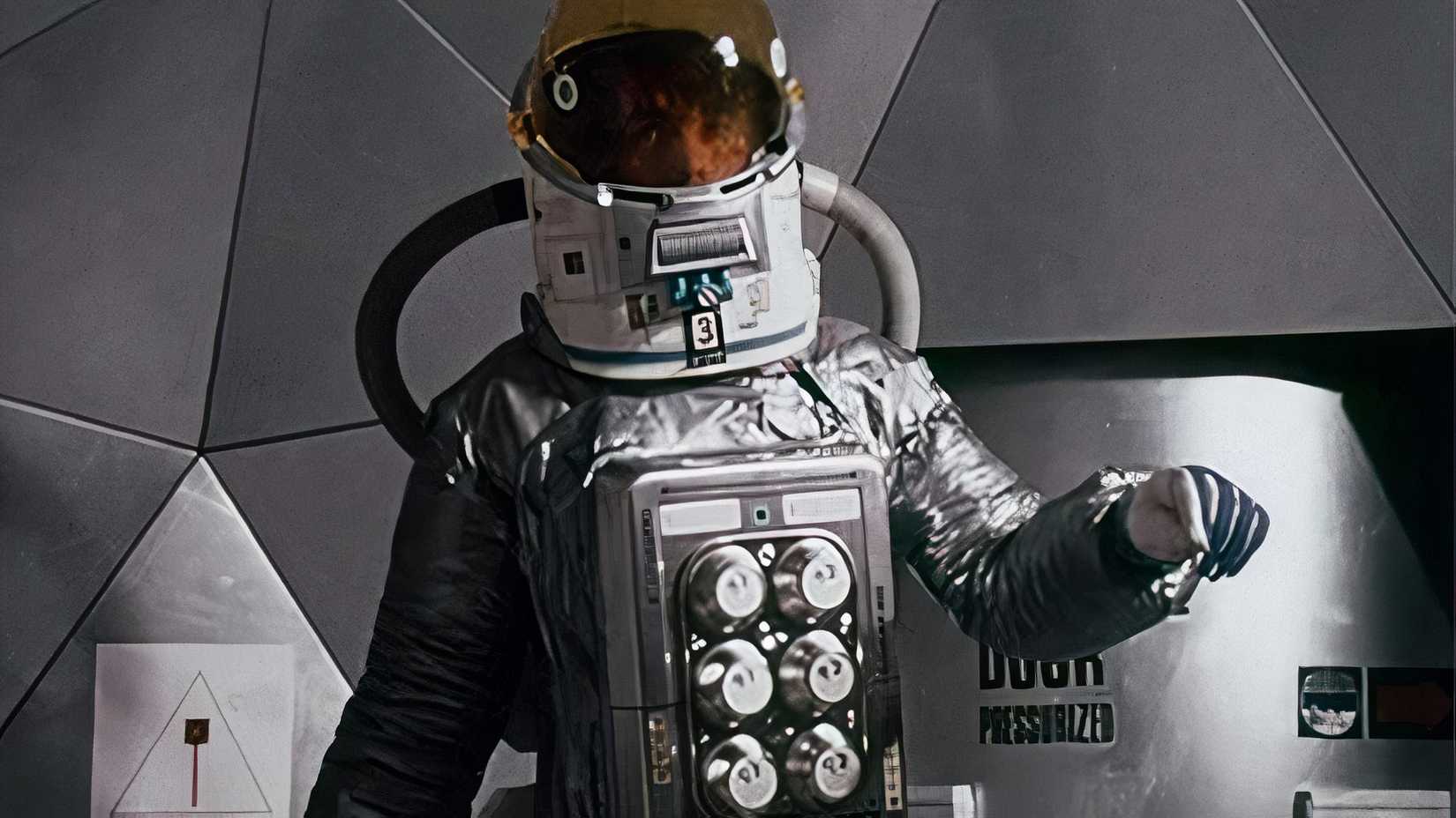 Man in an astronaut suit in Dark Star