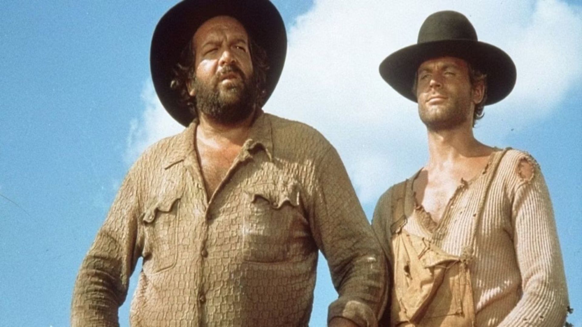 Bud Spencer and Terence Hill in They Call Me Trinity (1970)