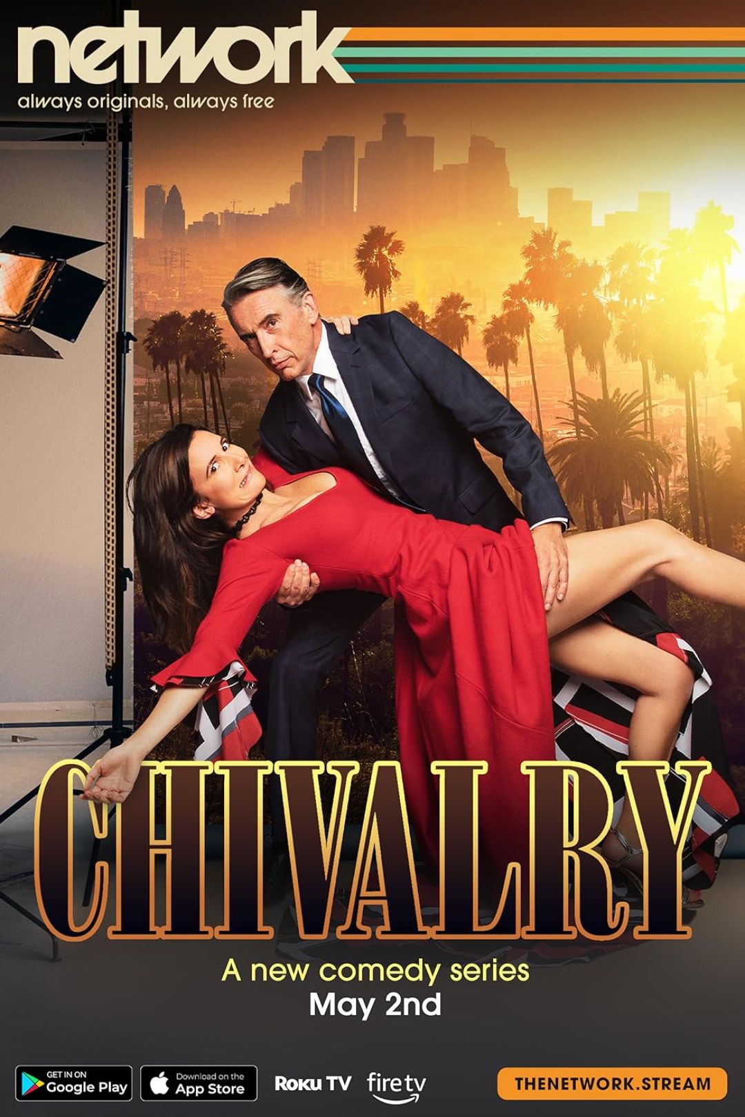 Chivalry poster with Steve Coogan on The Network