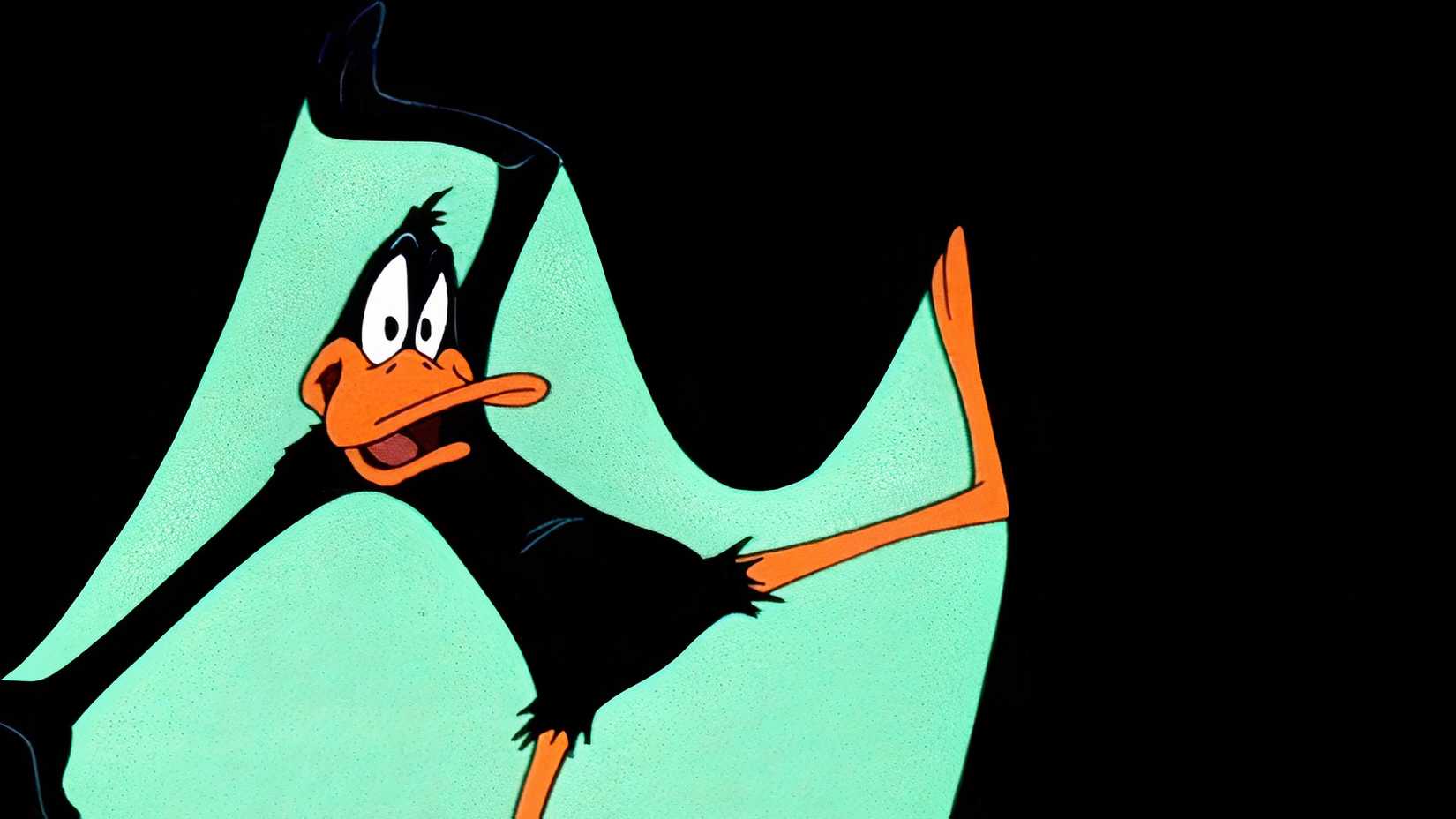 Daffy Duck as depicted in the short 