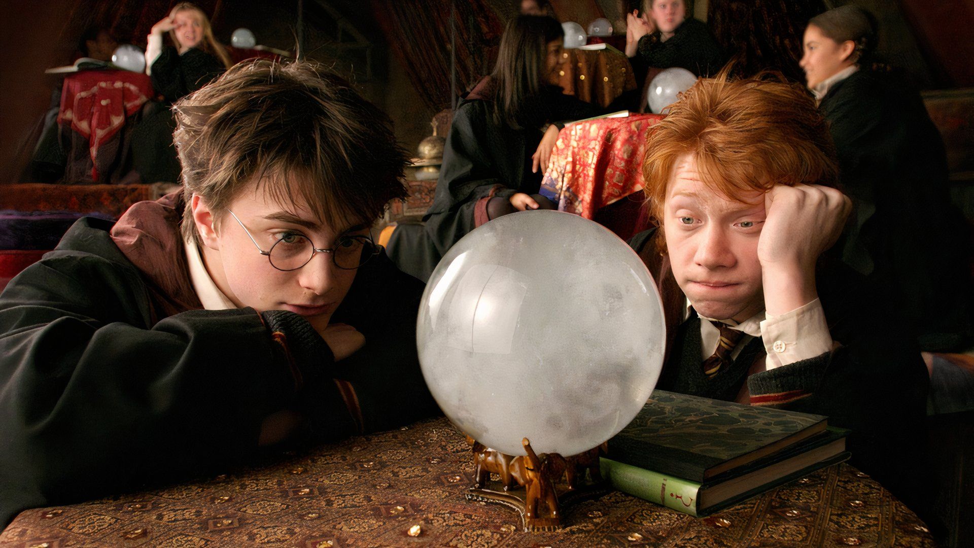 Daniel Radcliffe and Rupert Grint in Harry Potter and the Prisoner of Azkaban