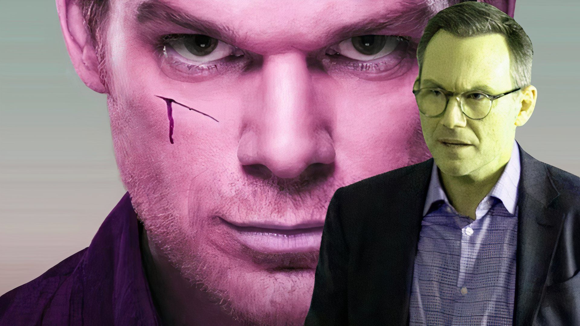 Michael C. Hall in Dexter and Christian Slater in Dr. Death