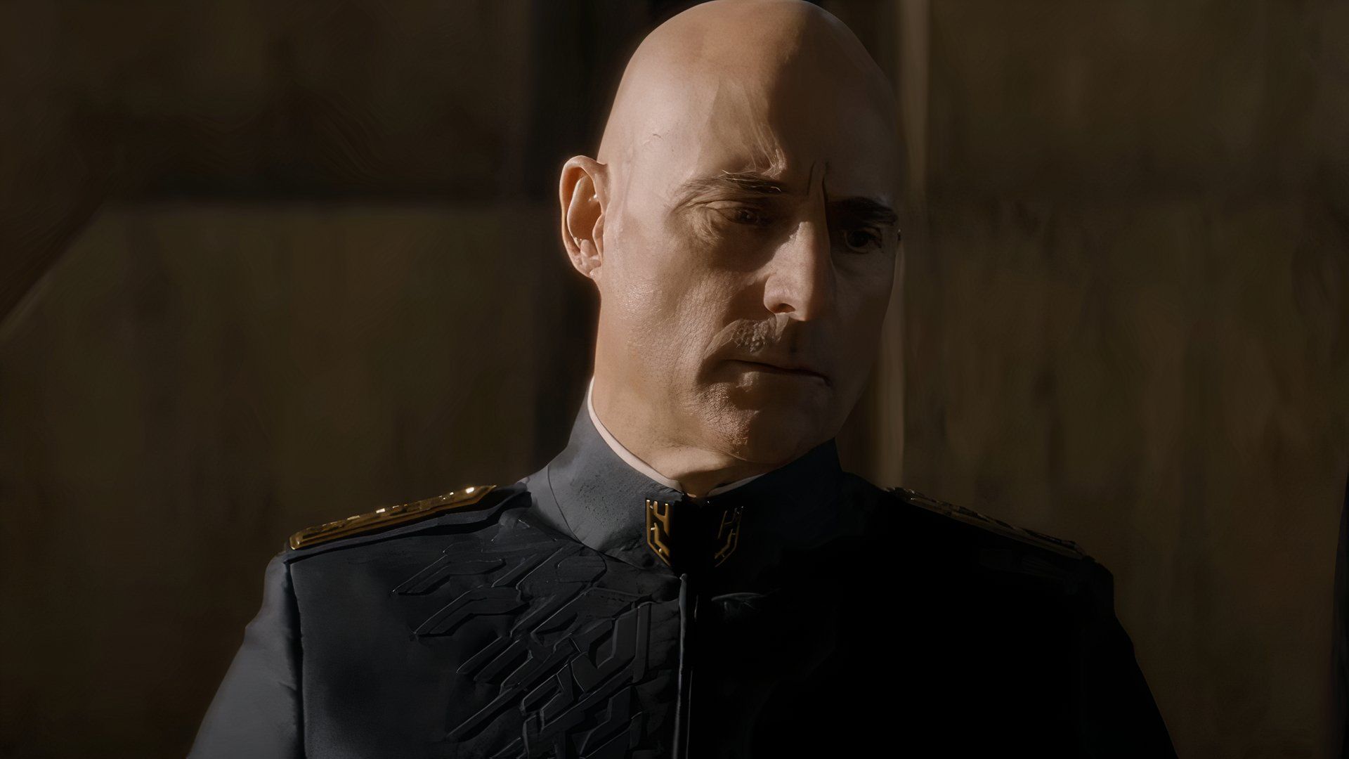 Mark Strong as Emperor Corrino in Dune: Prophecy on Max