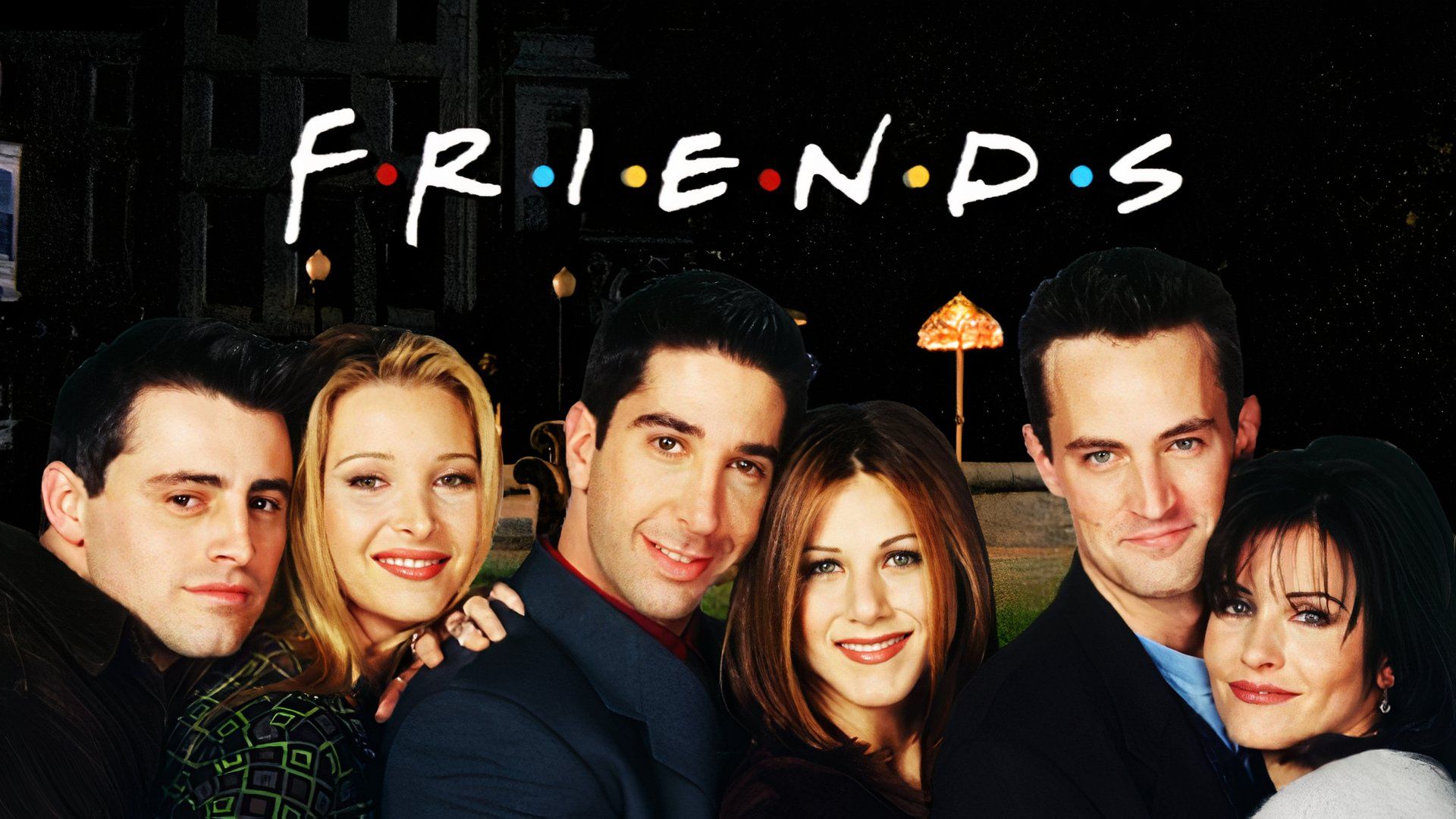 Matt LeBlanc, Lisa Kudrow, David Schwimmer, Jennifer Aniston, Matthew Perry, and Courtney Cox in Friends