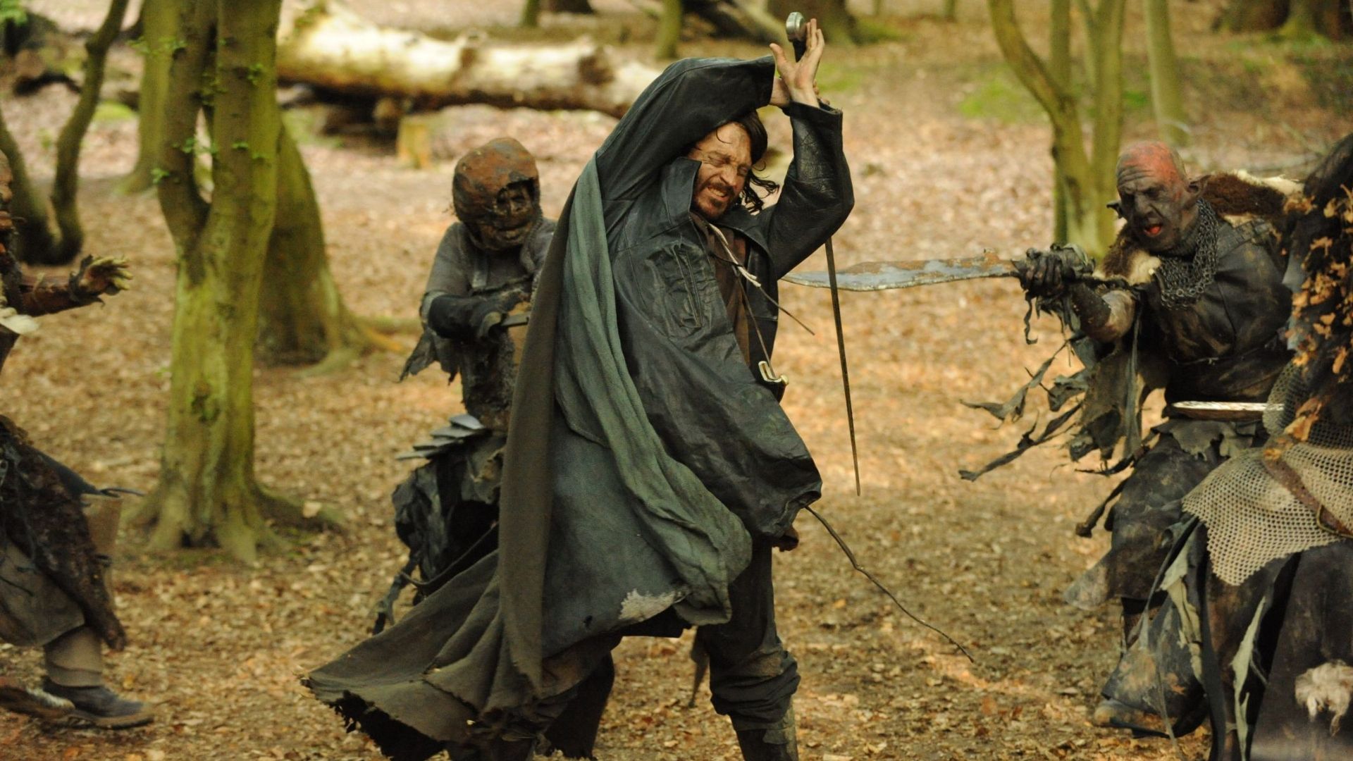 Adrian Webster as Aragorn in The Hunt for Gollum, a Lord of the Rings fan film from 2009