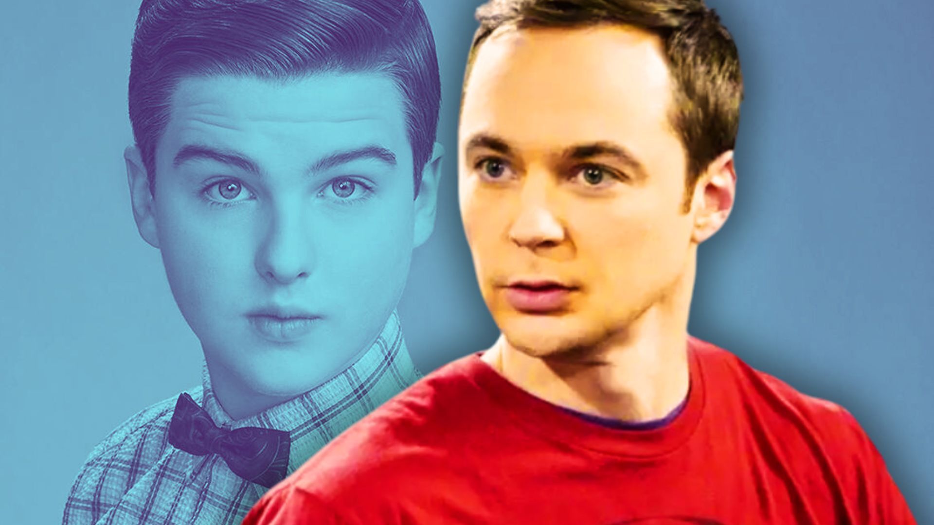 Sheldon Actors Iain Armitage and Jim Parsons Meet on the Set of Young Sheldon