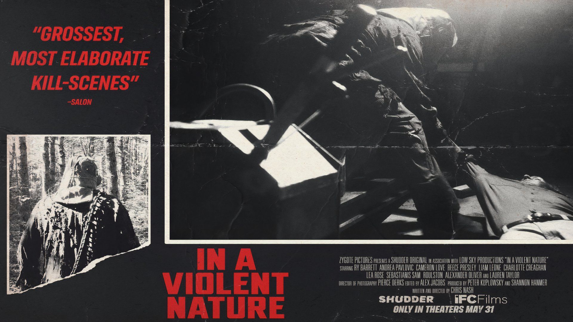 Режиссер фильма «В жестокой природе» Крис Нэш о своем ужасающем «Vibe Movie»