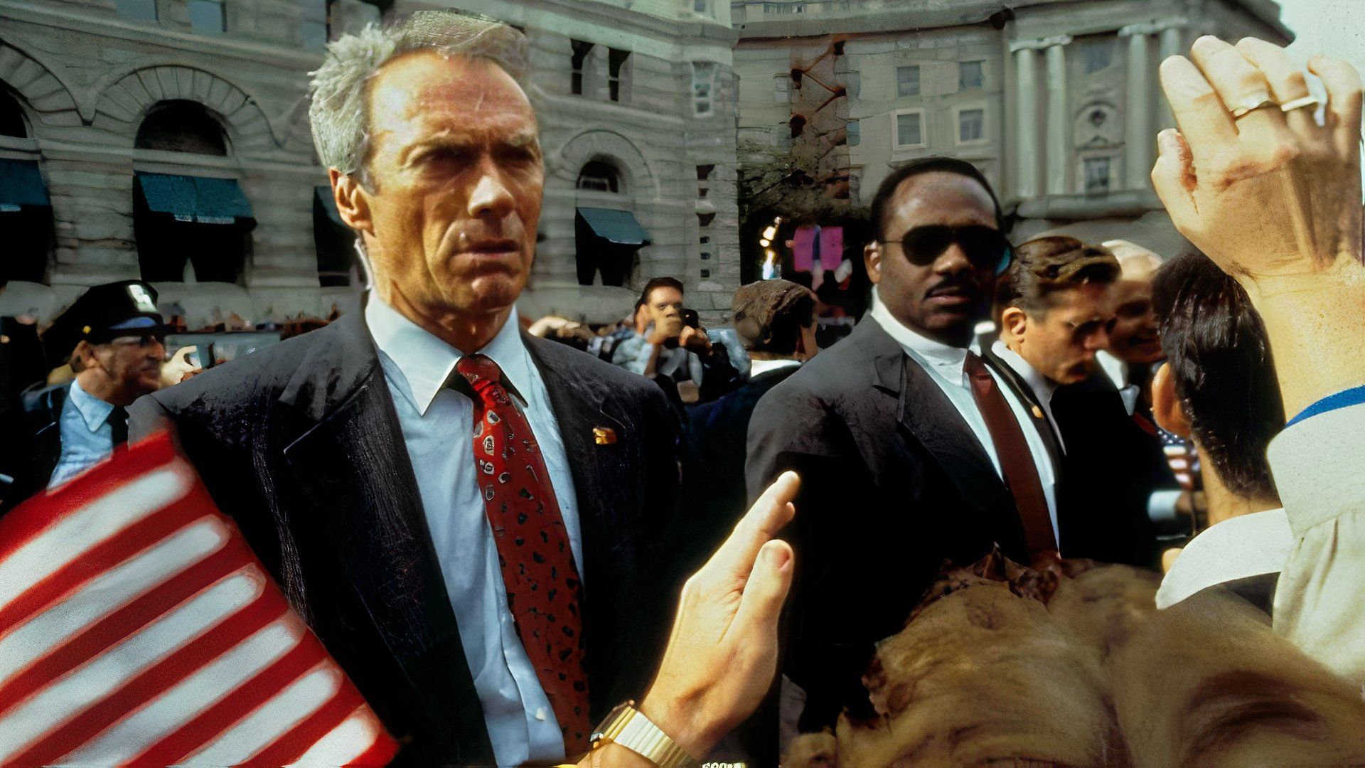 In the Line of Fire with Clint Eastwood as Secret Service