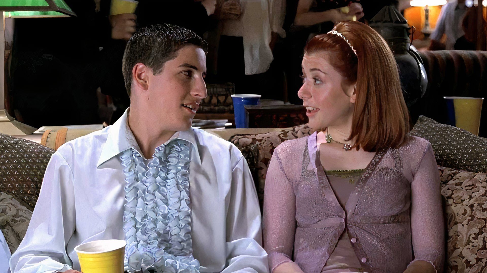 Jason Biggs and Alyson Hannigan in American Pie