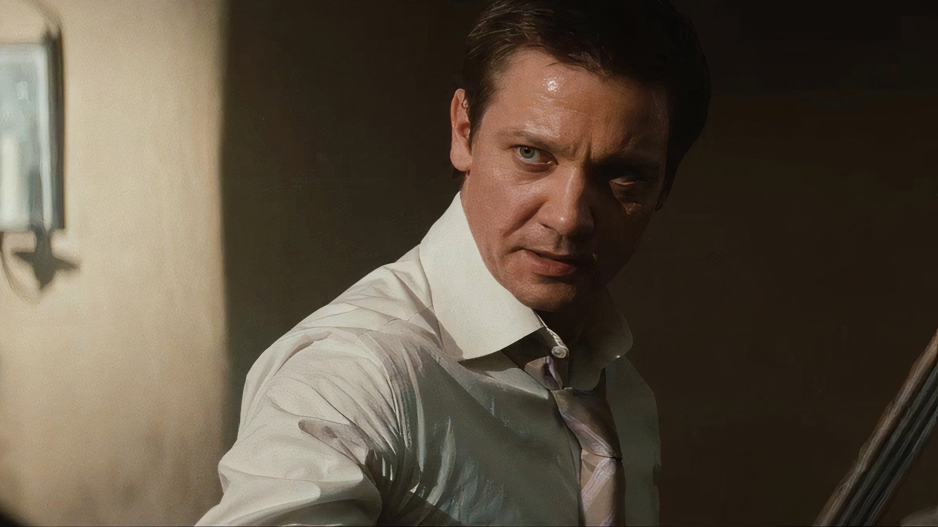 Jeremy Renner's William Brandt is ready to fight in Mission: Impossible