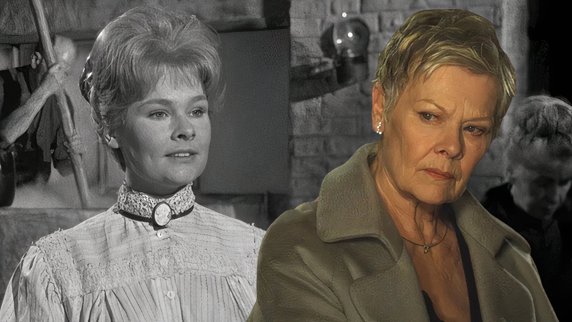Judi Dench in A Study in Terror and Casino Royale