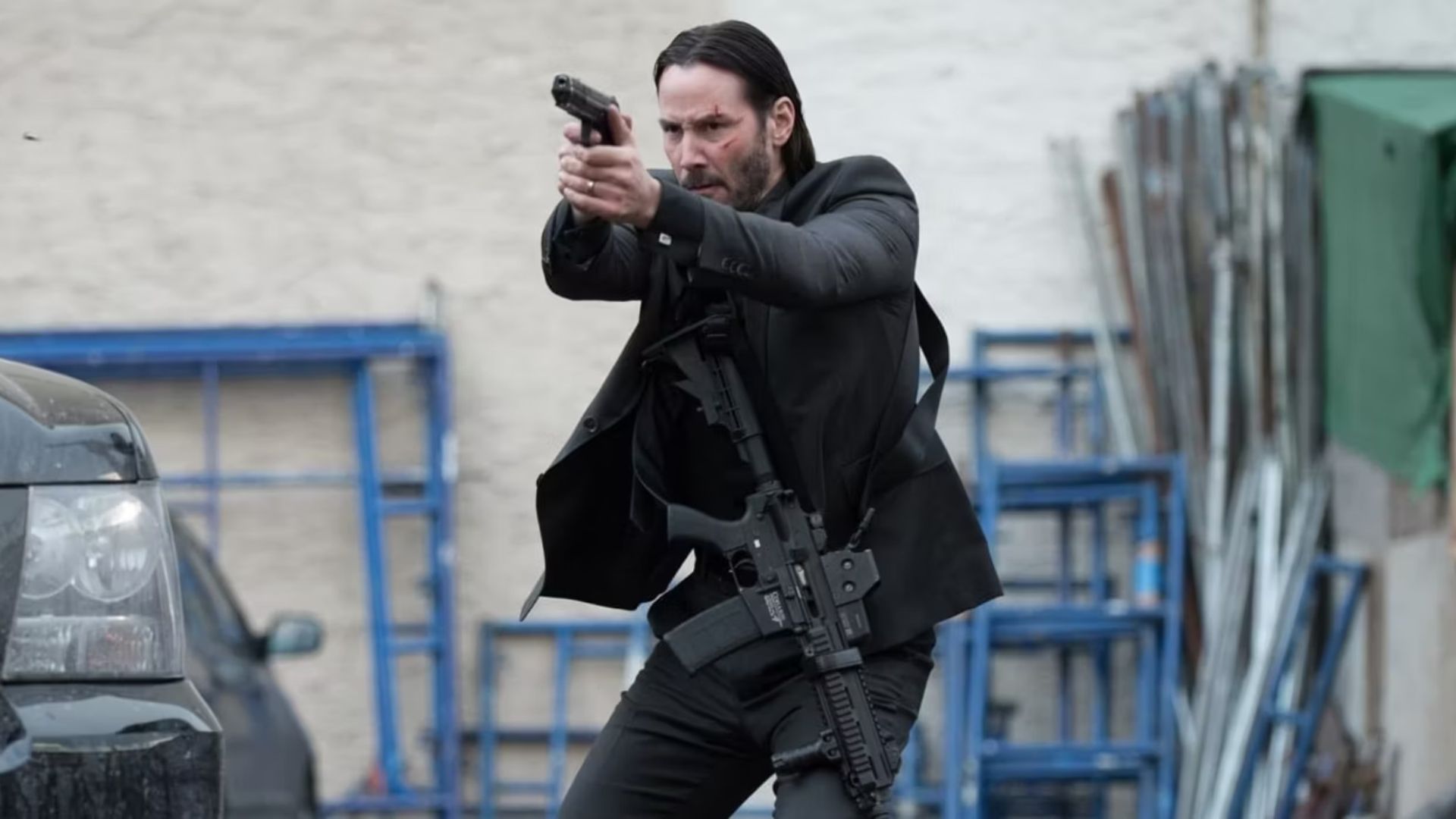 Keanu Reeves as John Wick in John Wick (2014)