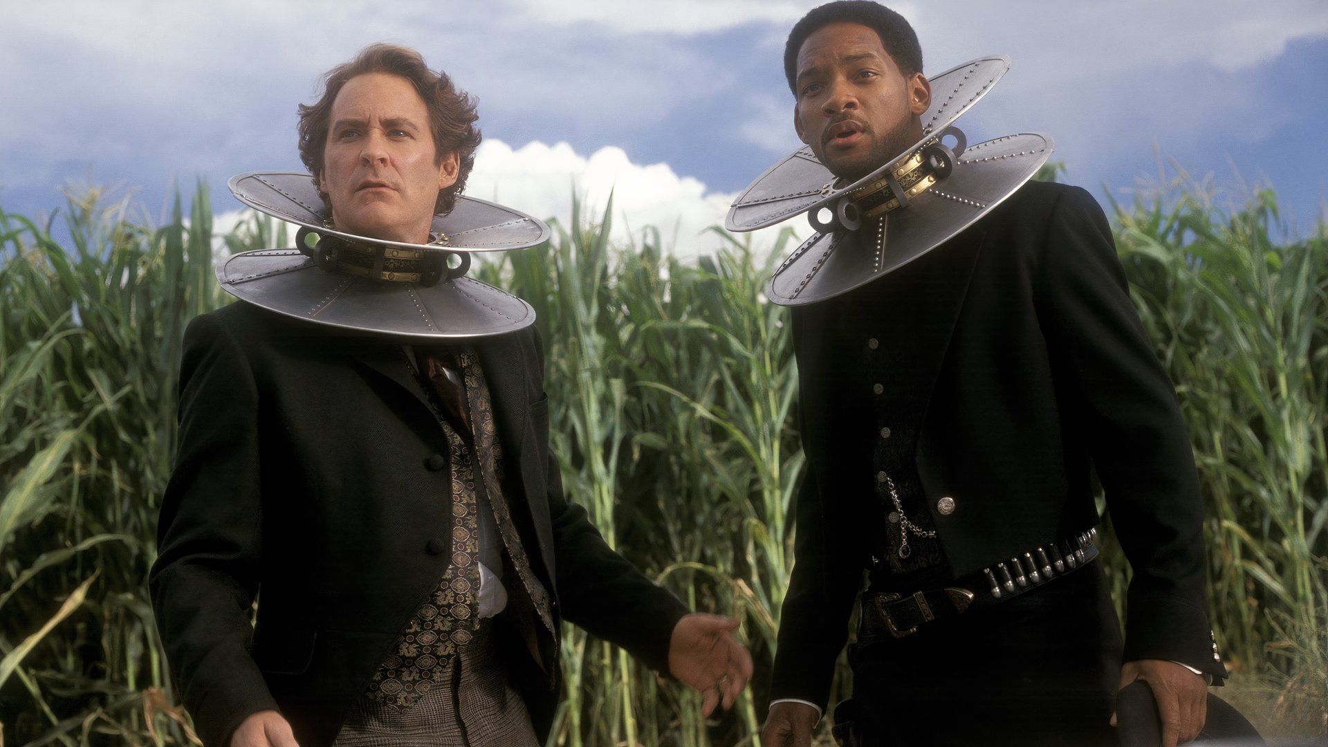 Kevin Kline and Will Smith in Wild Wild West