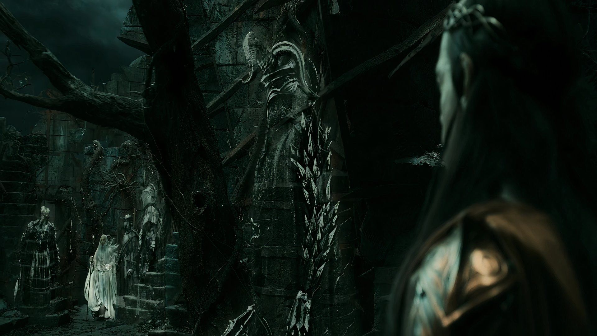 The Nazgul named Khamul the Easterling in The Hobbit: The Battle of the Five Armies