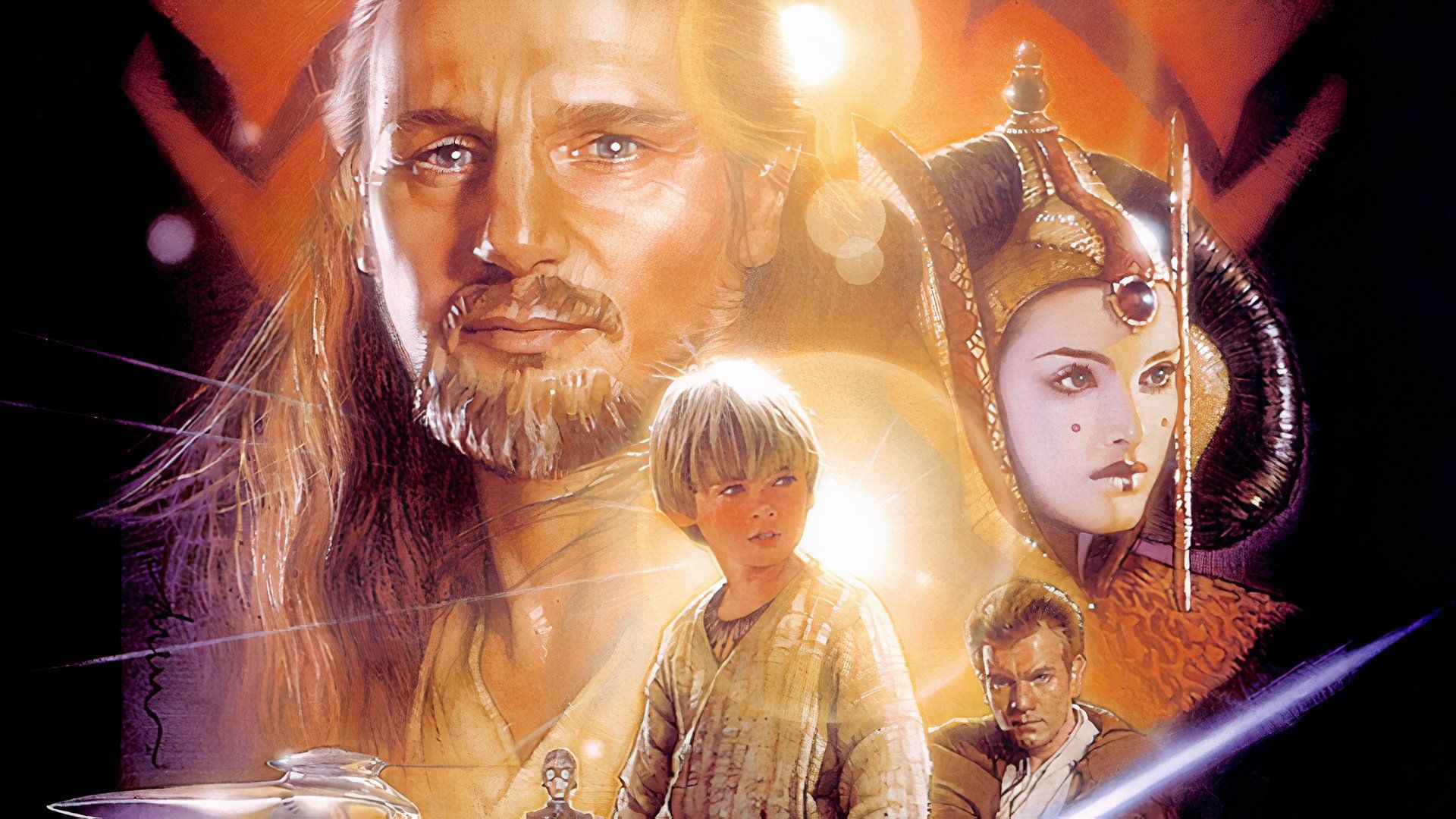 Official Poster for Star Wars The Phantom Menace