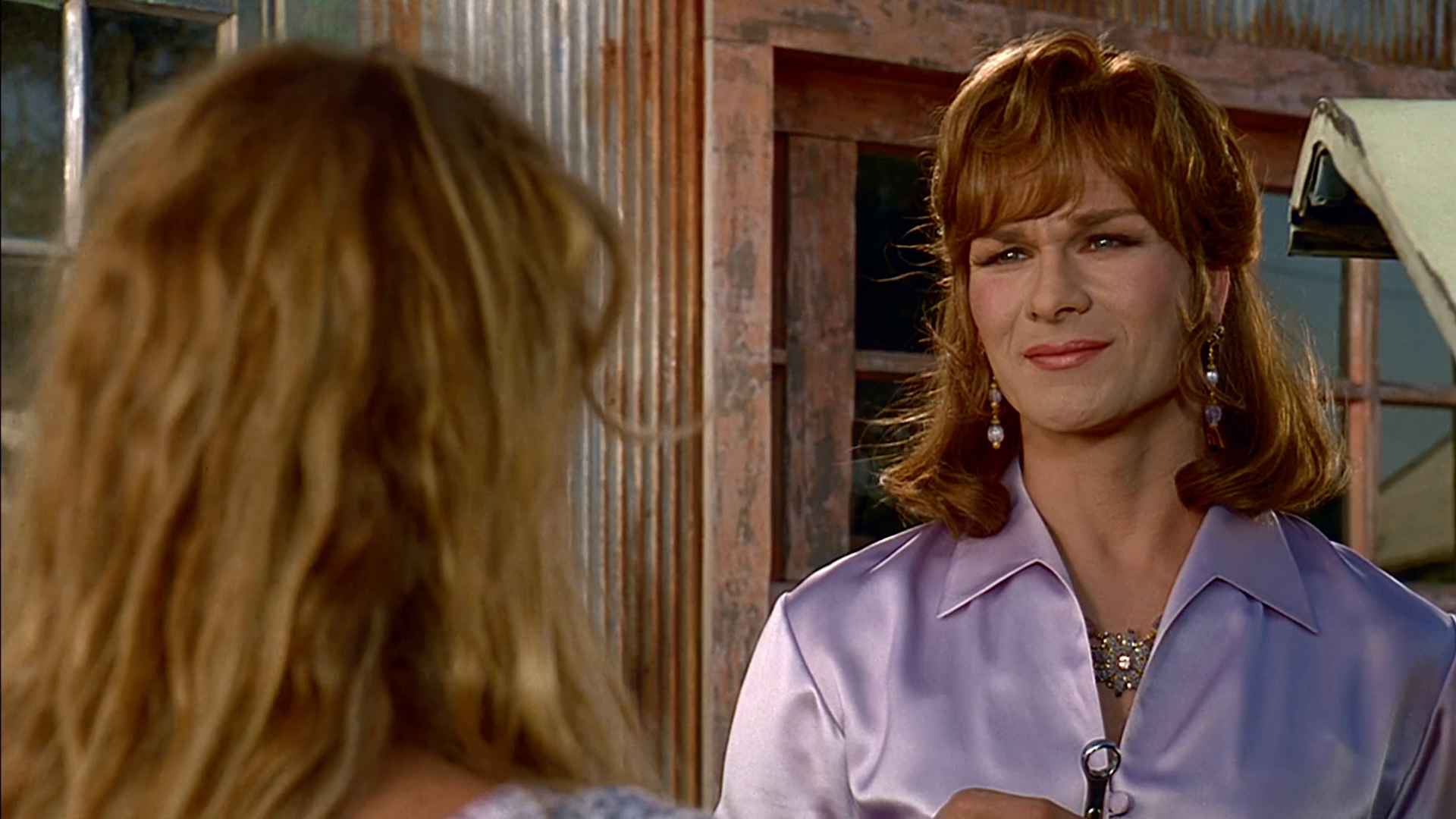 Patrick Swayze dressed as a woman in To Wong Foo