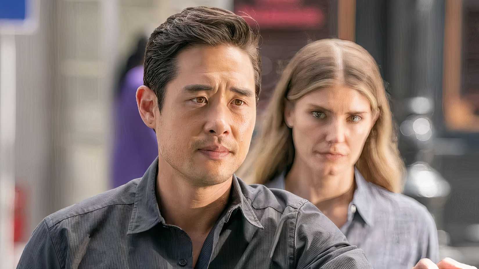 Raymond Lee & Caitlyn Bassett as Ben Song & Addison Augustine in Quantum Leap (2)