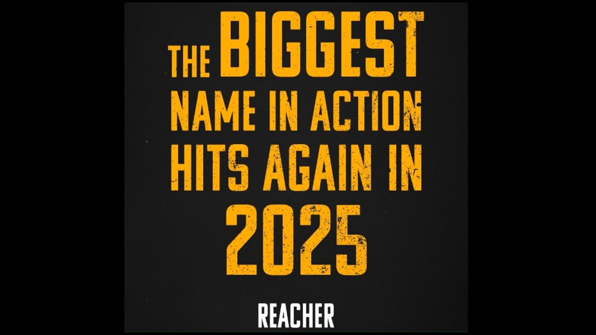 Reacher season 3 release announcement.
