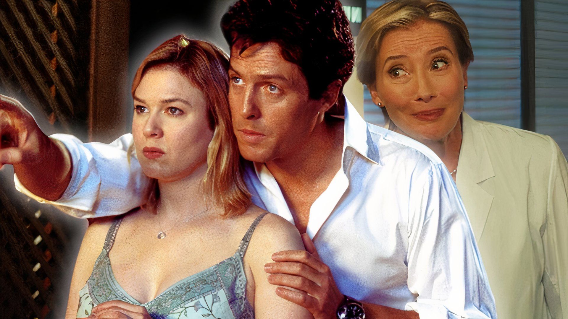 Renée Zellweger, Hugh Grant & Emma Thompson in Bridget Jones Mad About the Boy