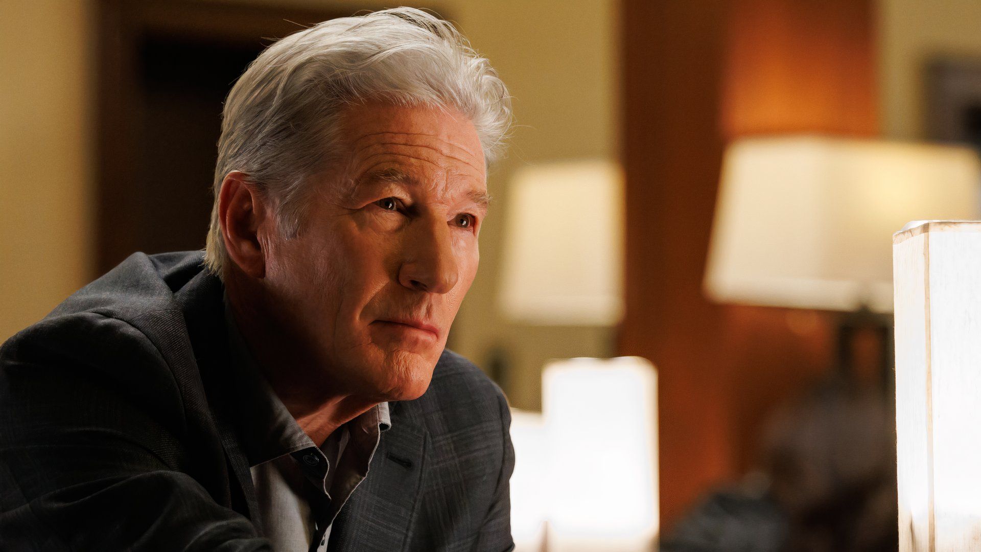 Richard Gere looks longingly in the 2024 movie Longing