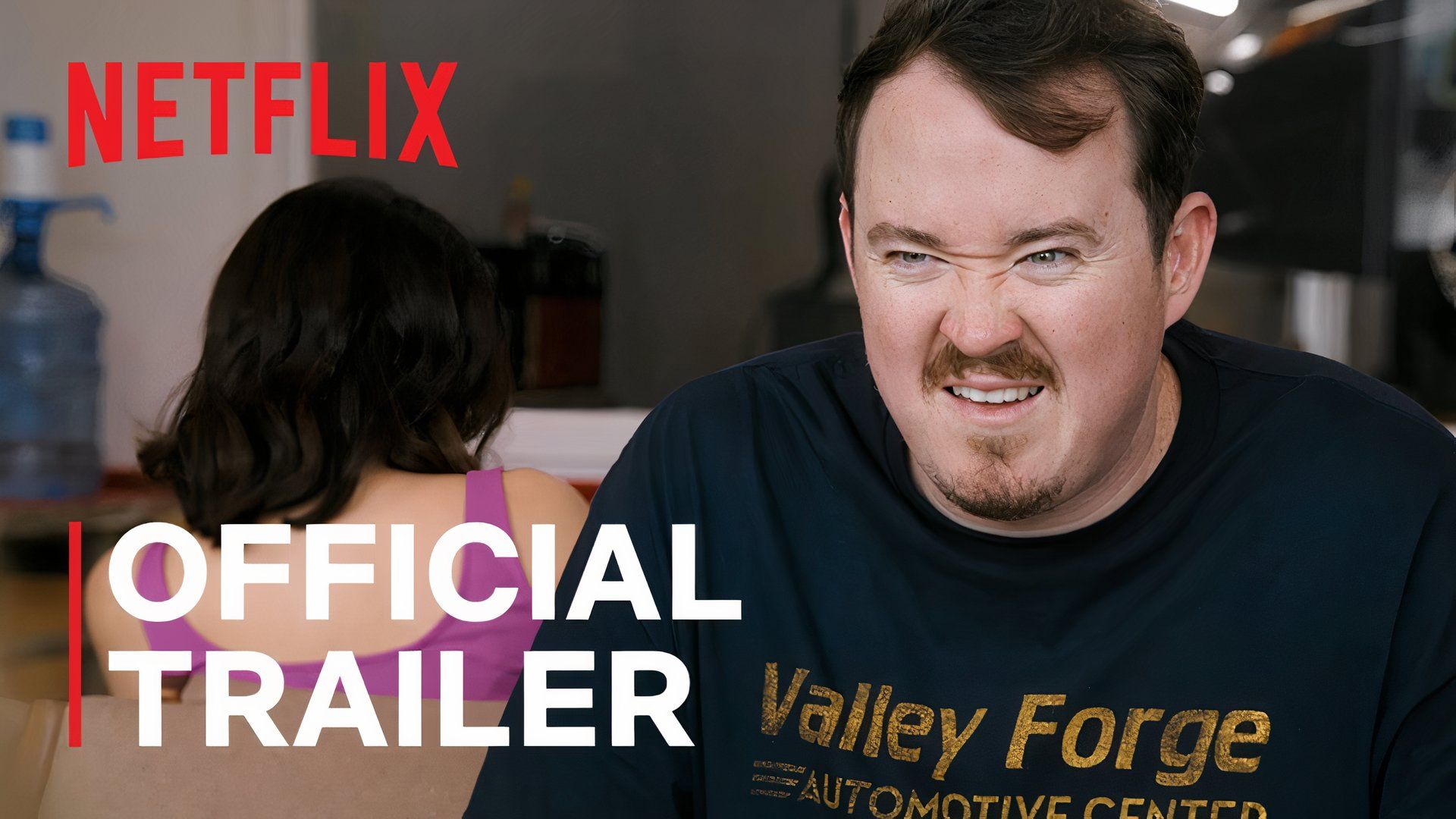 Shane Gillis in the trailer for Tires on Netflix