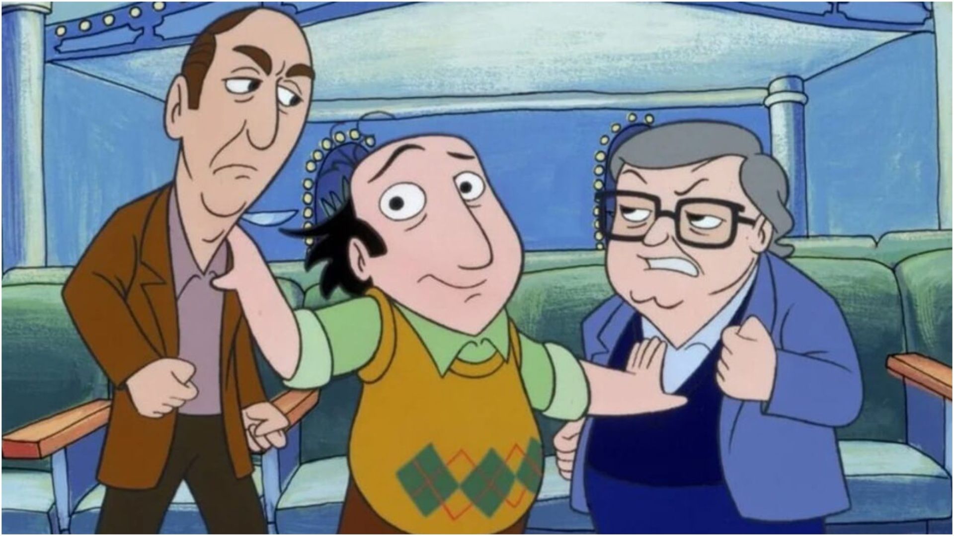 A scene from the '90s animated show, The Critic