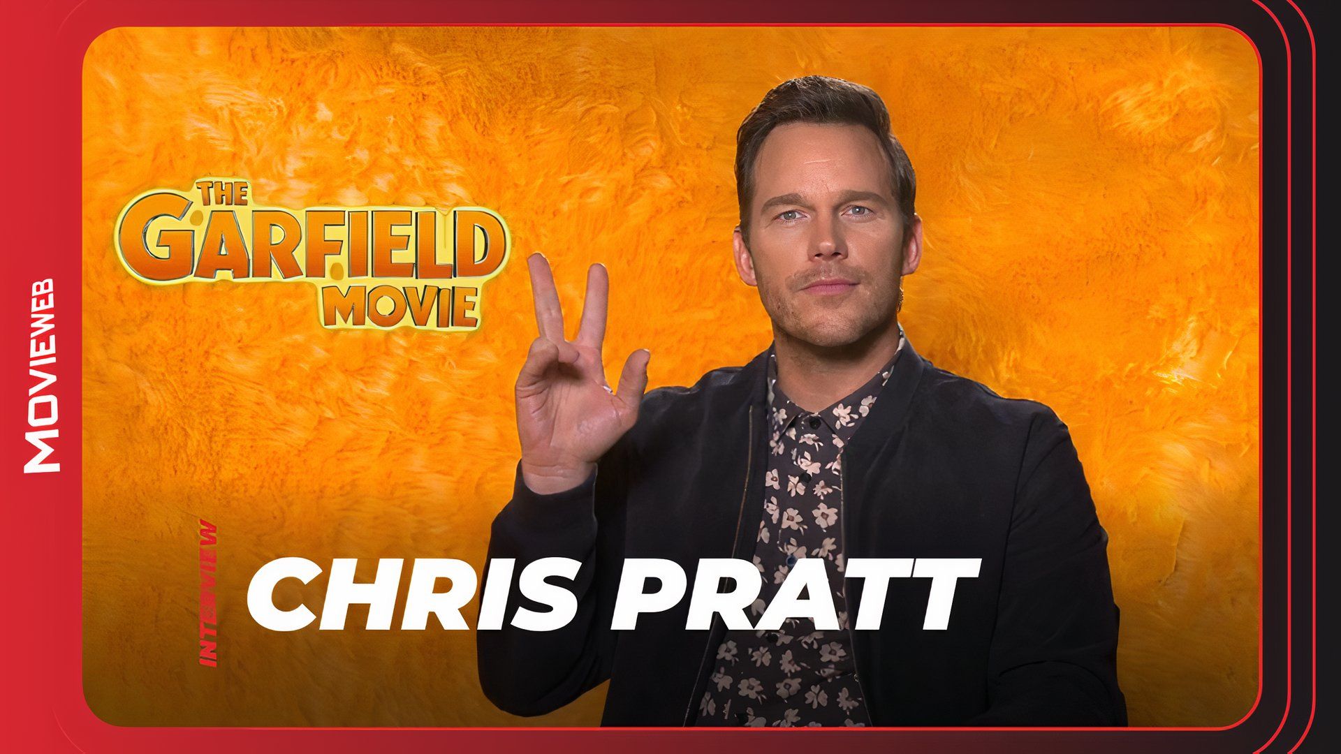 The Garfield Movie - Chris Pratt Interview