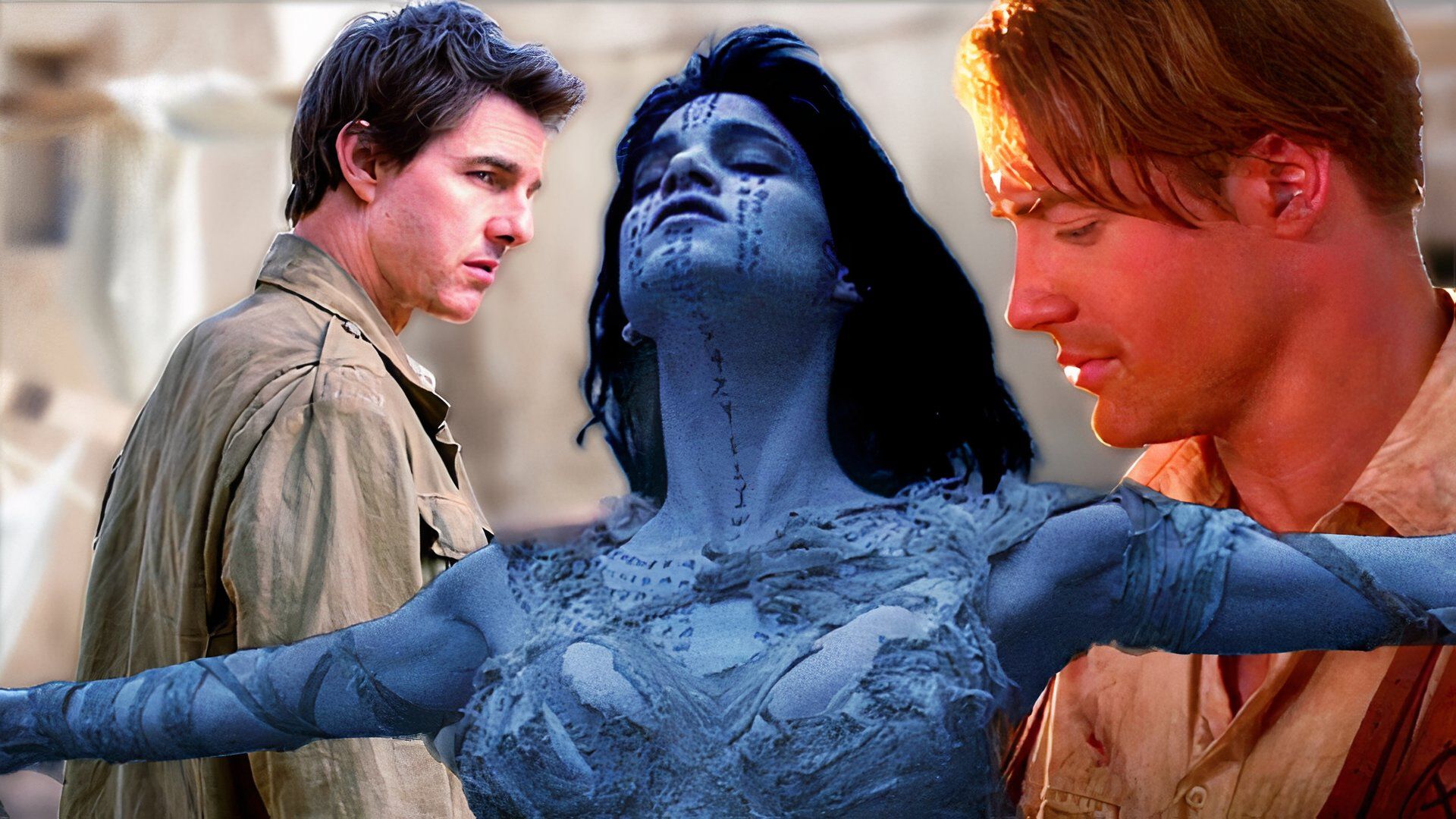 The Mummy with Tom Cruise and Brendan Fraser