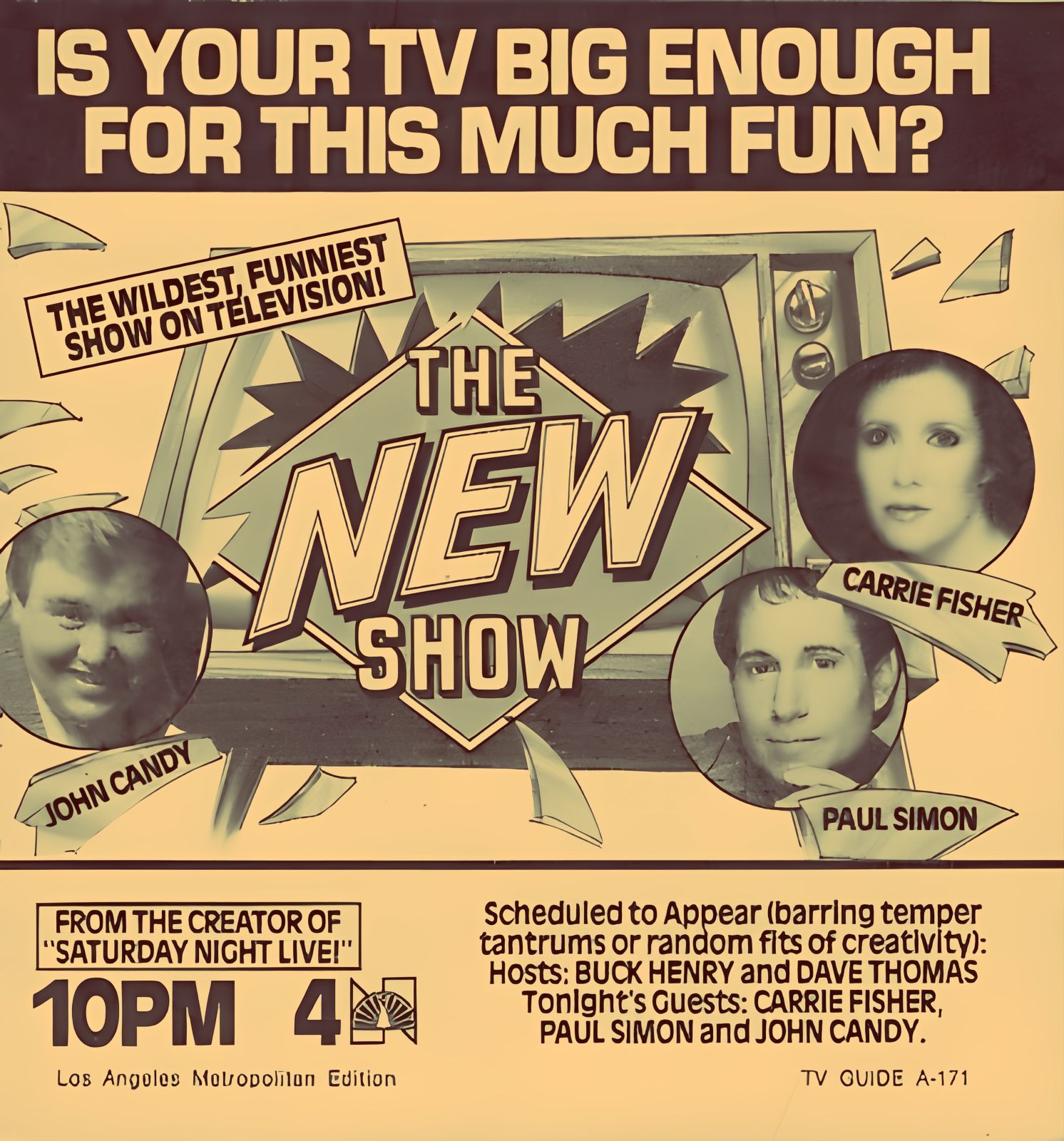 The New Show advertisement 1984