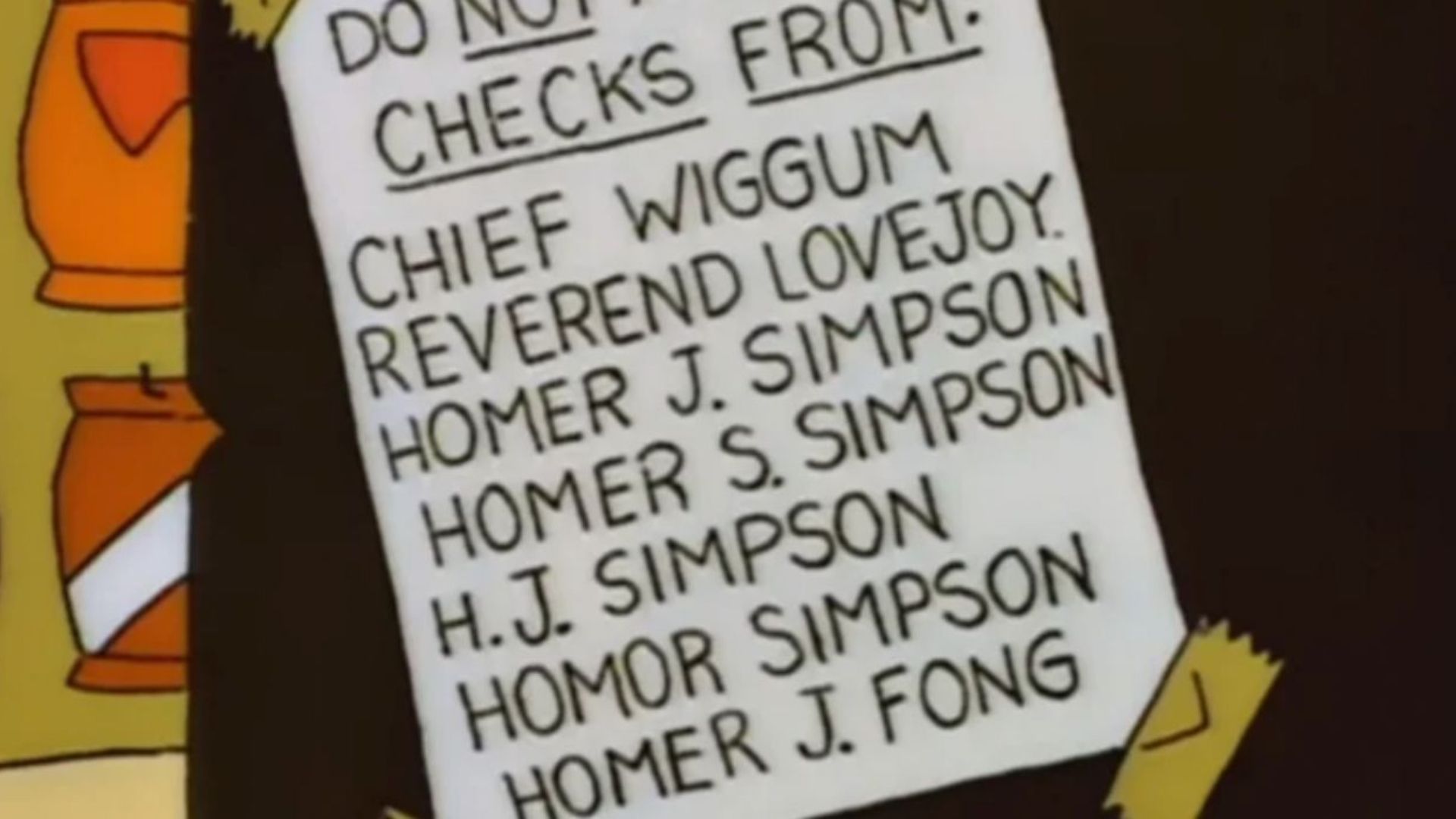 15 лучших фоновых шуток всех времен в «Симпсонах»