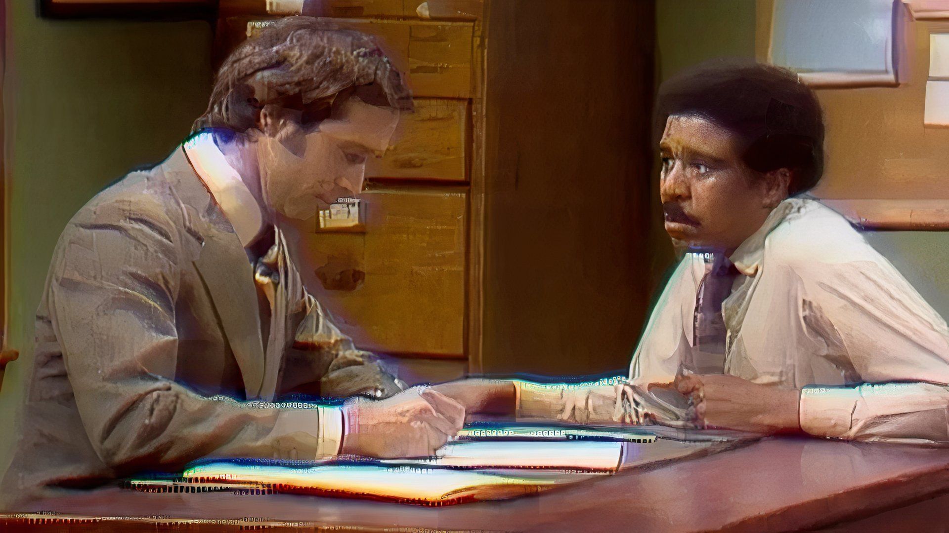 chevy chase interviews richard pryor in the sketch word association of saturday night live