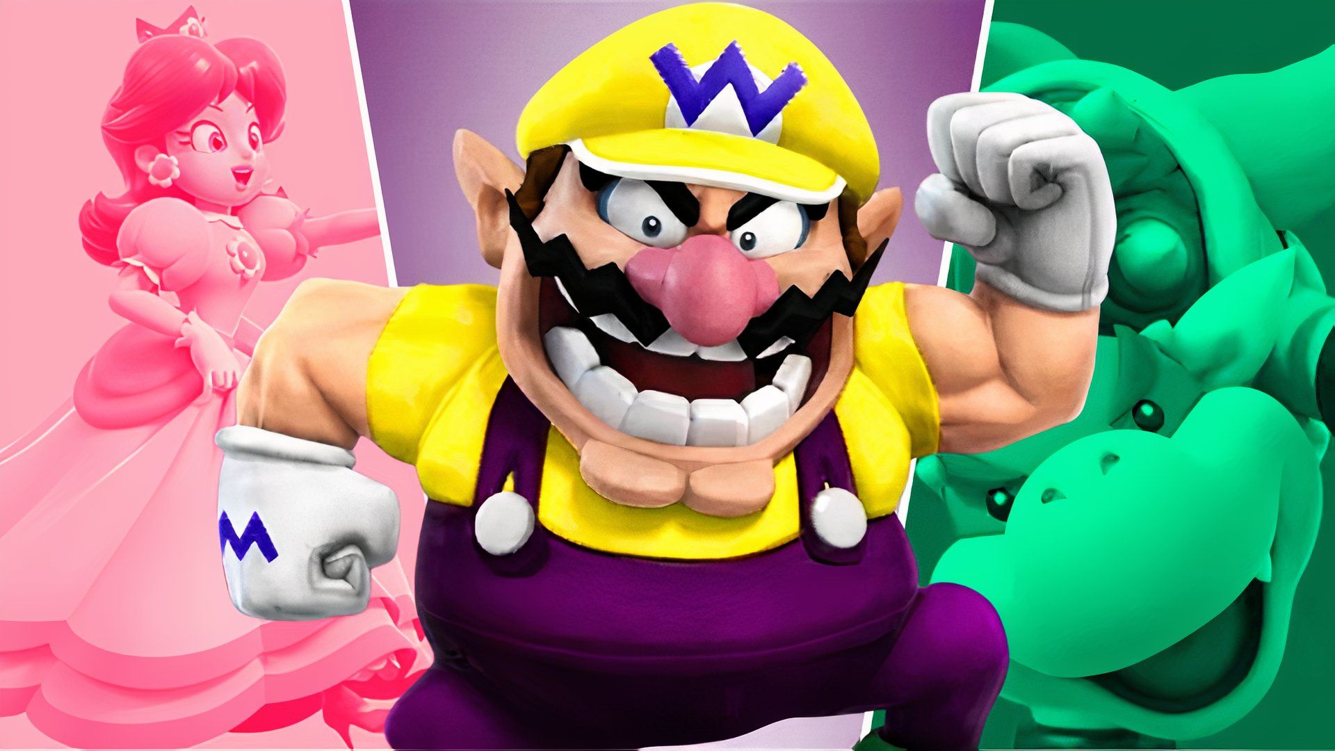 Bowser Jr, Wario, Princess Daisy, Super Mario Bros.