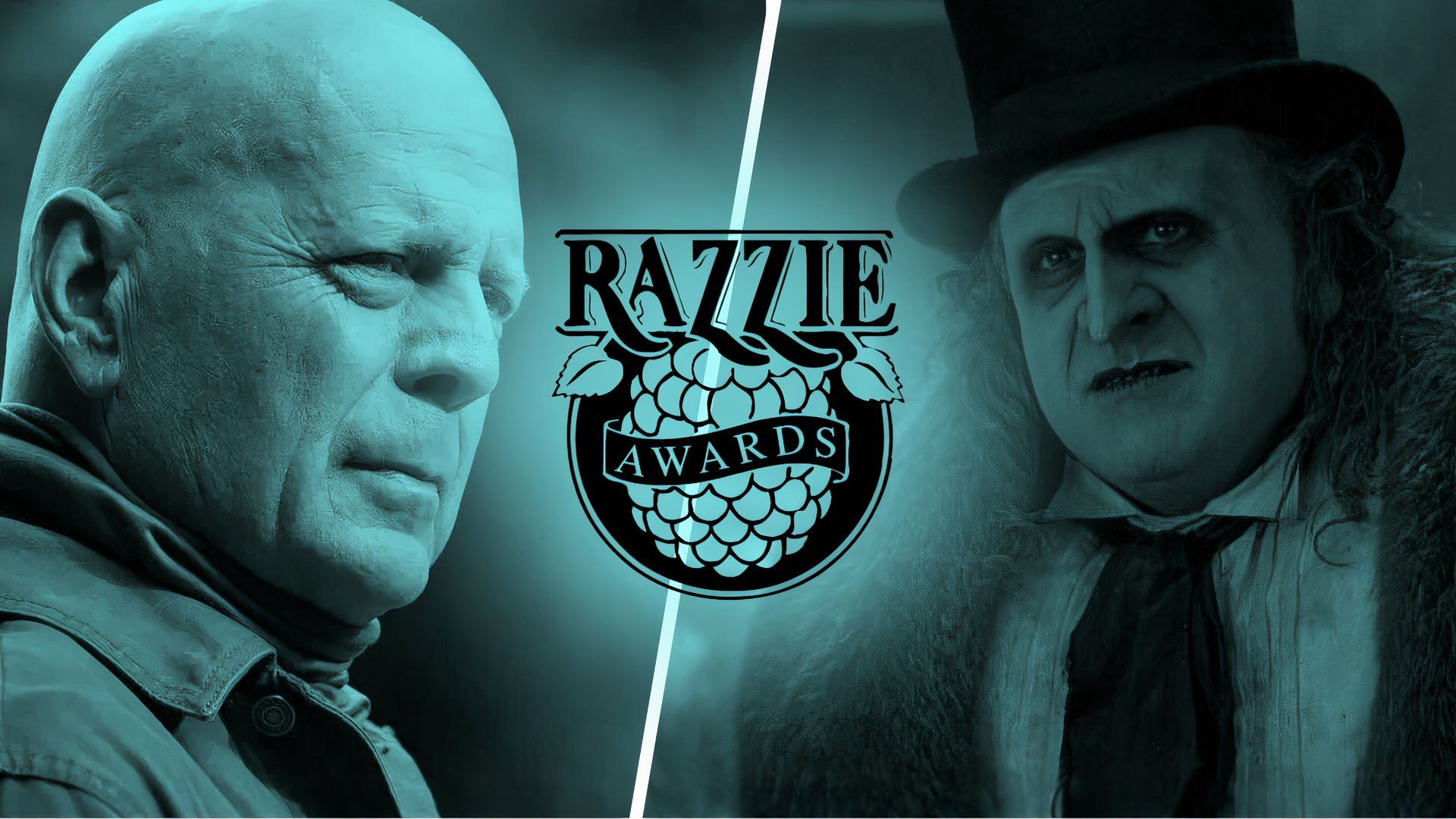 Bruce Willis, Danny DeVito in Batman Returns, Razzies