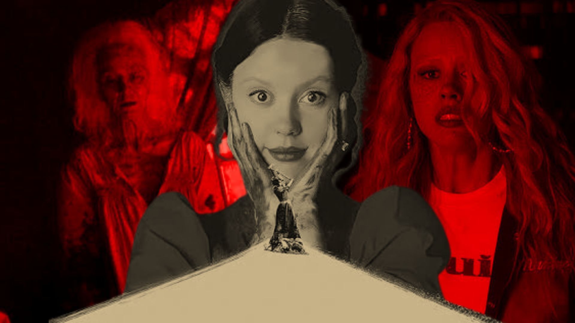 Mia Goth como Pearl e Maxine