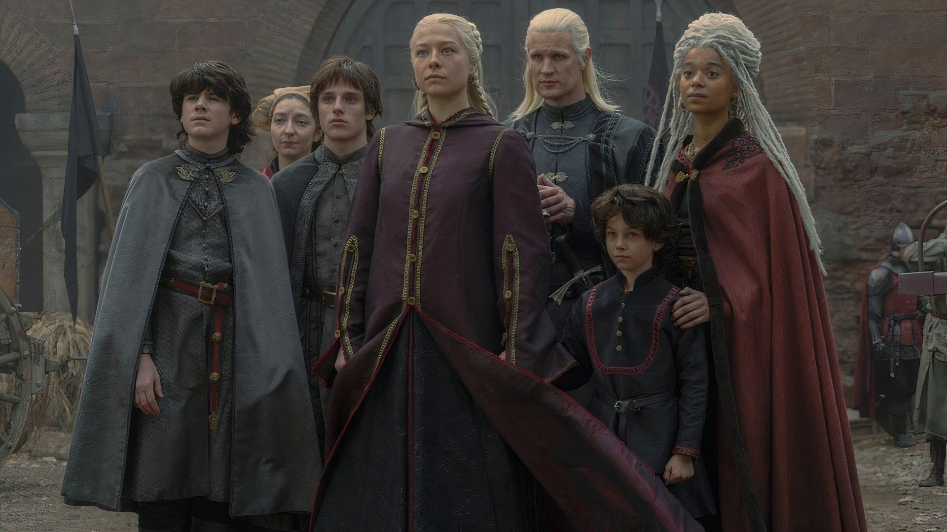 A faction of the Targaryen brood in House of the Dragon