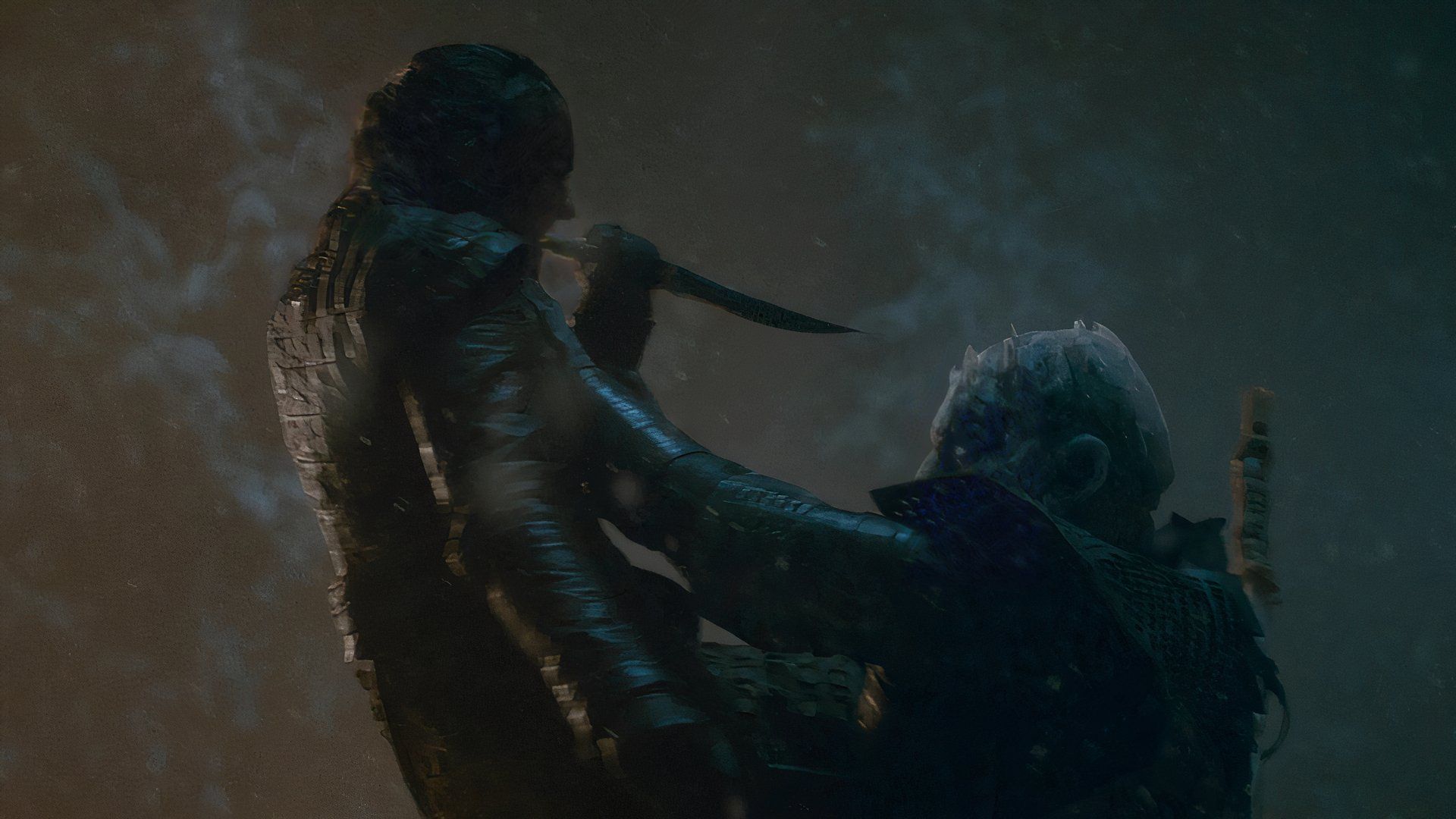 Arya fights Night King - Game of Thrones