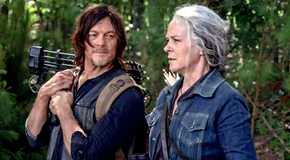 Carol and Daryl in The Walking Dead