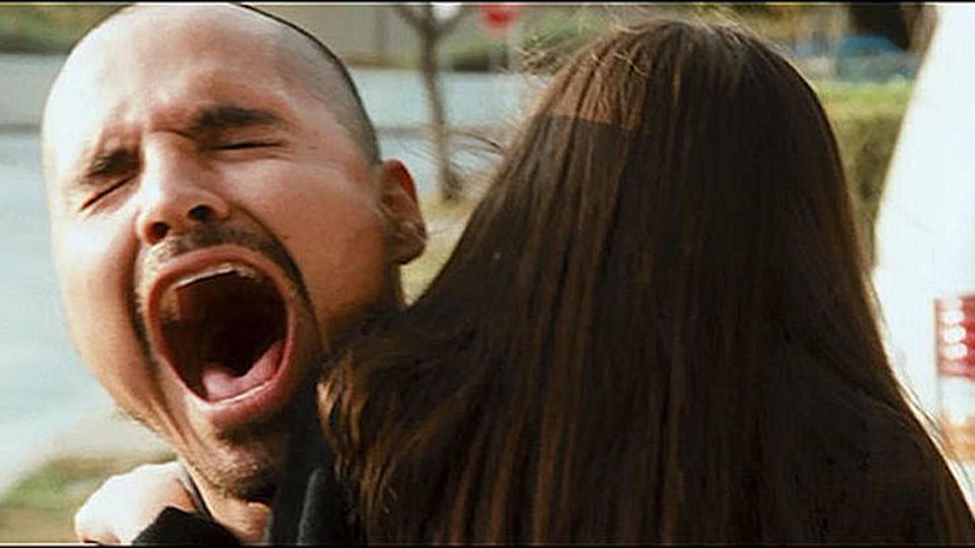 Someone screaming in Crash.