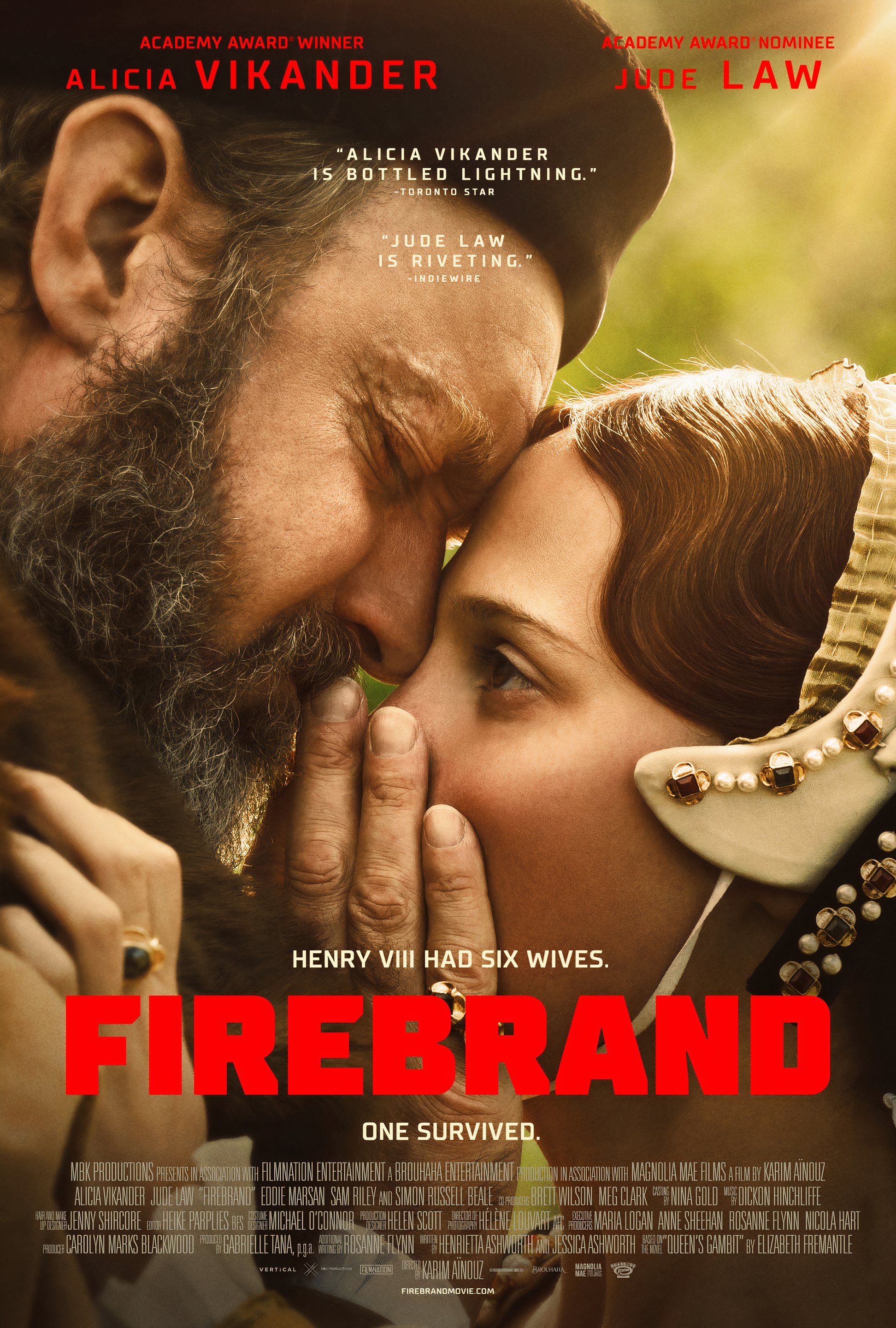 Firebrand movie poster 2024