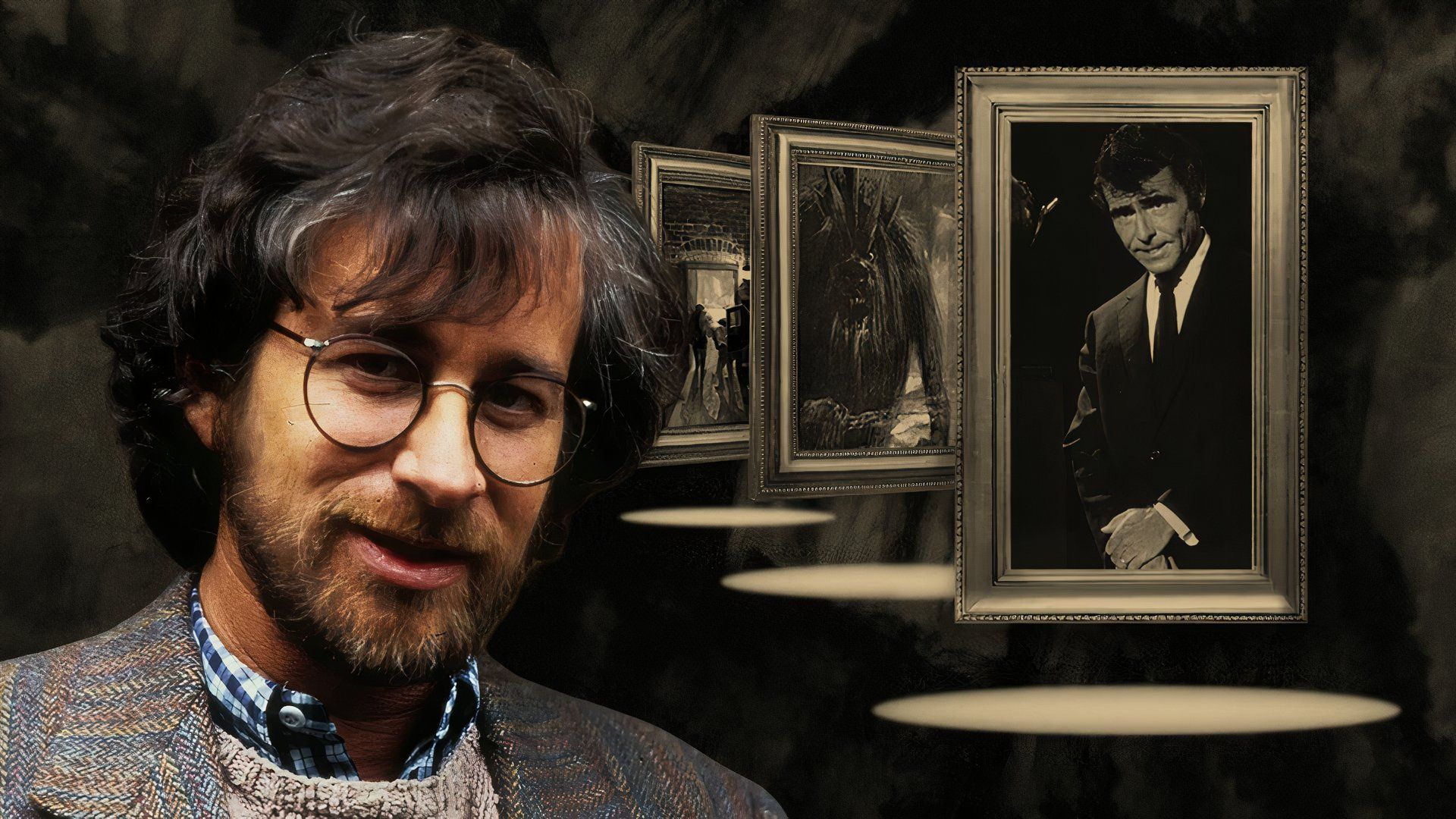 A custom image of Steven Spielberg and Night Gallery