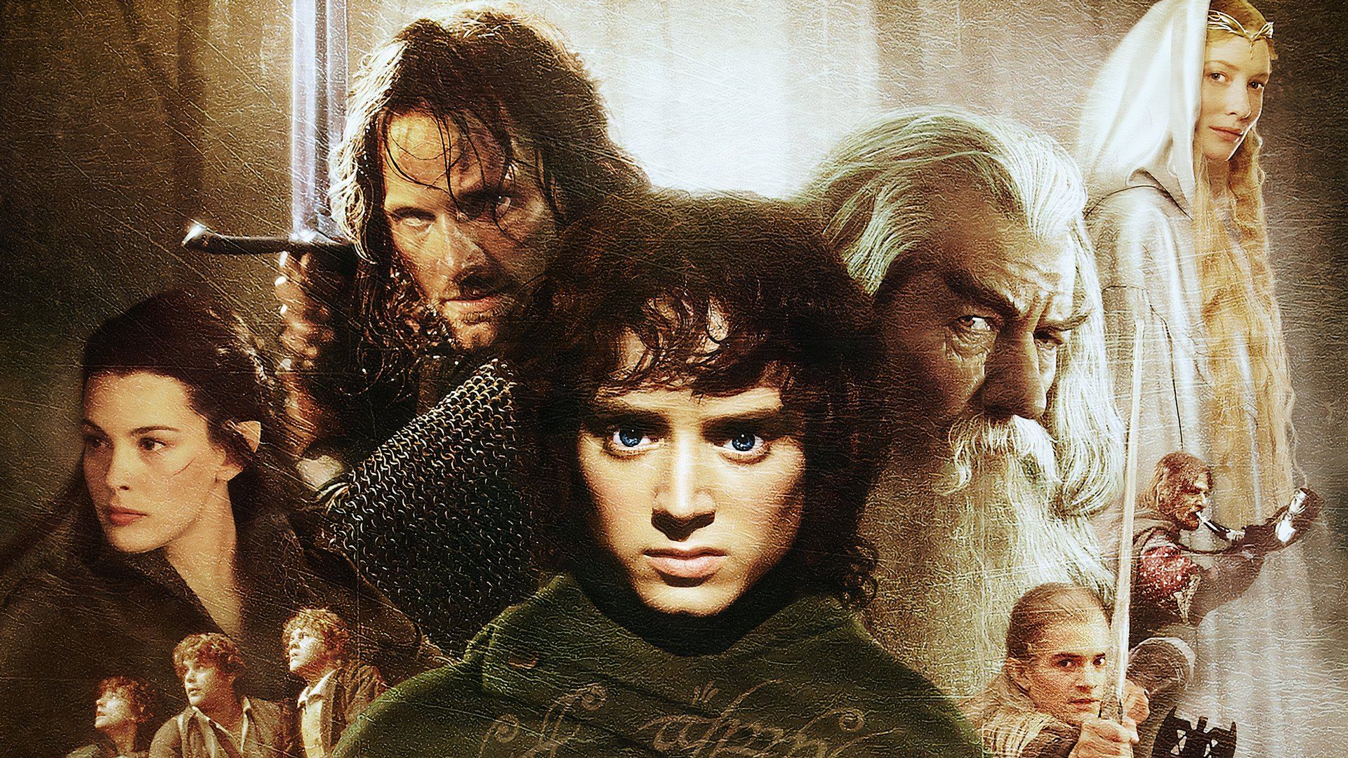 Lord of The Rings Fellowship of the Ring poster cropped