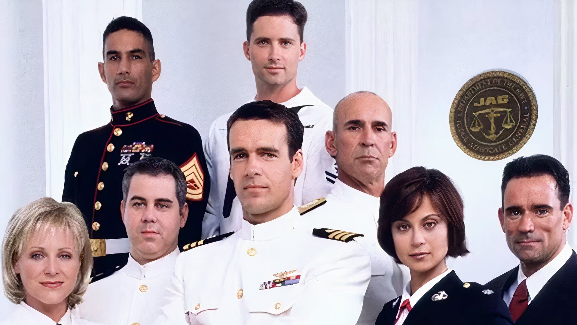 The cast of JAG